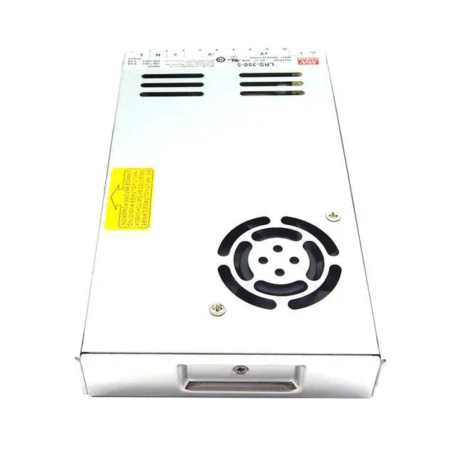 Alt view image 2 of 5 - Mean Well LRS-350-5 5V 73A 350W Single Output Switching Power Supply, 115/230VAC Input, Industrial-Grade, 30mm Low Profile, for Industrial Automation, Machinery, Telecommunications