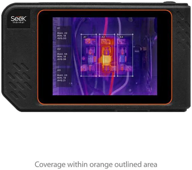 Alt view image 3 of 5 - BoxWave Screen Protector Compatible with Seek Thermal Seek ShotPRO - ClearTouch Anti-Glare (2-Pack), Anti-Fingerprint Matte Film Skin