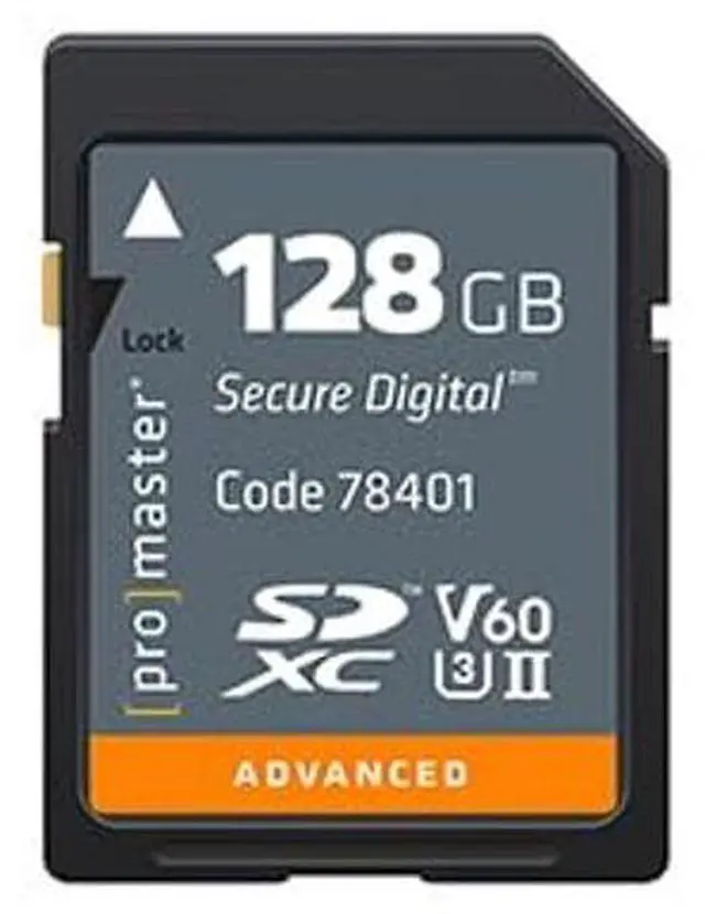 Alt view image 2 of 2 - ProMaster SDXC 128GB Advanced UHS-II V60