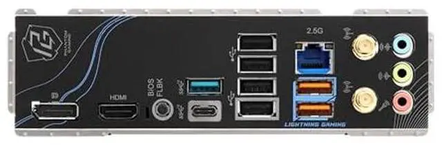 Alt view image 3 of 5 - ASRock AMD B850M Phantom Gaming Riptide WiFi 7 Socket AM5 Ryzen 9000, 8000 and 7000 Series DDR5 B850 up to 8000+ (OC) MHz 256GB Micro ATX Motherboard M.2 SATA3 6.0 Gb/s PCIe 5.0 BIOS Flashback