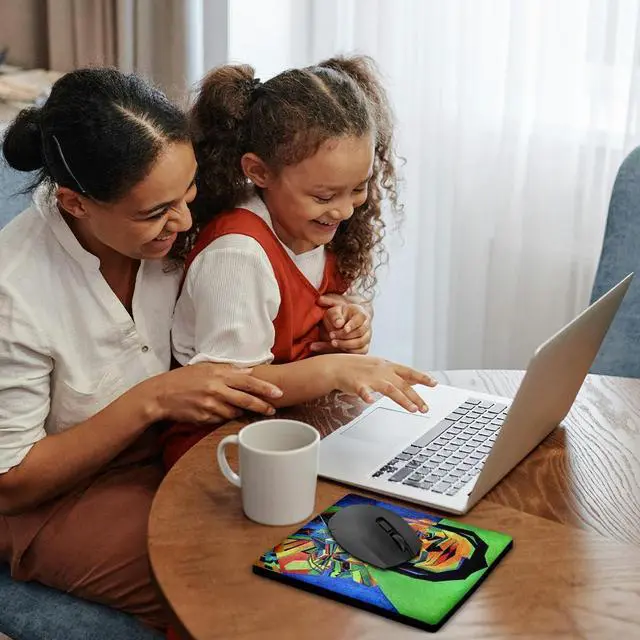 Alt view image 2 of 5 - 3dRose LLC 8 x 8 x 0.25 Inches Salvador Dali Abstract Mouse Pad (mp_18275_1)