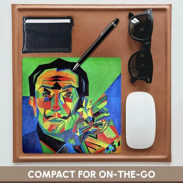 Alt view image 4 of 5 - 3dRose LLC 8 x 8 x 0.25 Inches Salvador Dali Abstract Mouse Pad (mp_18275_1)