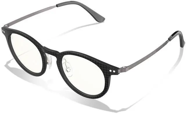 Alt view image 3 of 5 - ANYLUV Blue-Light Glasses Men Gaming-Glasses: Blue Light Blocking Glasses with Lightweight Carbon Fibre for Eye Protection