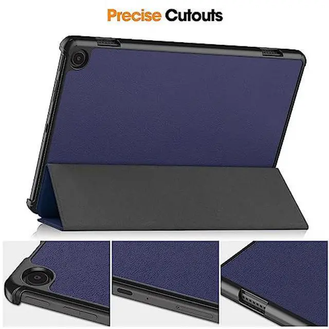 Alt view image 4 of 5 - Artyond Case for New Kindle Fire Max 11 2023, Slim Lightweight Trifold Stand Full Protective Cover with Auto Sleep/Wake Smart Case for New  Kindle Fire Max 11 2023 Release, Darkblue