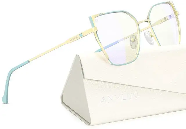 Main image of ANYLUV Blue-Light-Glasses Women Blue-Light Blocking-Glasses: Womens Bluelight Glasses Computer Screen Blocker Eyes Protection