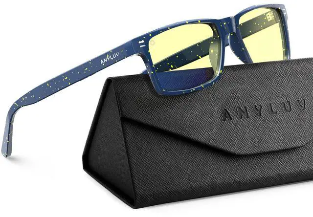 Main image of ANYLUV Blue Light Glasses for Kids, Blue Light Blocking Glasses for Girls/Boys, Teen Gaming Glasses Anti Eyestrain