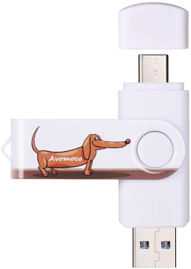 Main image of Avomoco 128GB Super High Speed Photo Backup Stick for Cell Phones with Type C/USB C Port,Compliant with iPhone15&Samsung, LG,Google,Hua Wei,Moto, one Plus.etc.