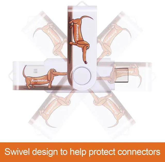 Alt view image 2 of 5 - Avomoco 128GB Super High Speed Photo Backup Stick for Cell Phones with Type C/USB C Port,Compliant with iPhone15&Samsung, LG,Google,Hua Wei,Moto, one Plus.etc.