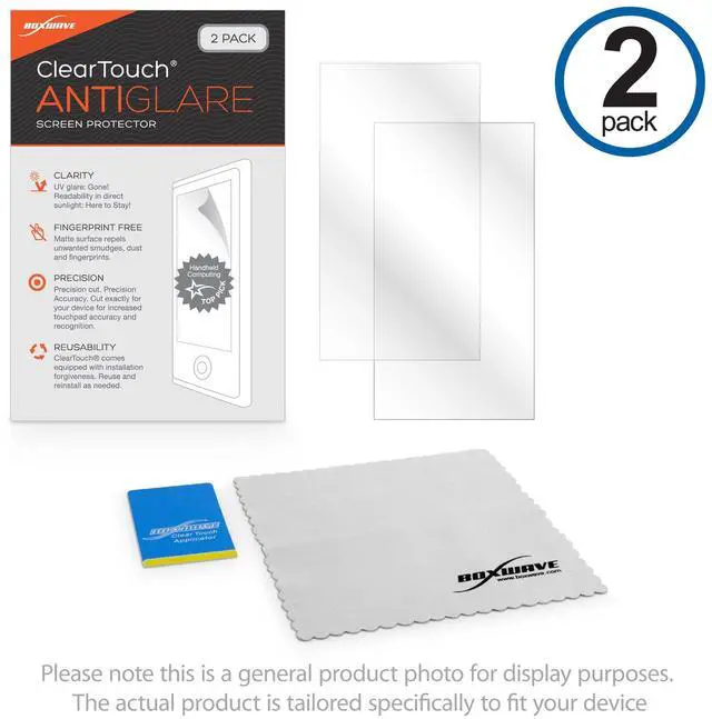 Alt view image 5 of 5 - BoxWave Screen Protector Compatible with Subaru 2022 Outback (11.6 in) - ClearTouch Anti-Glare (2-Pack), Anti-Fingerprint Matte Film Skin for Subaru 2022 Outback (11.6 in)