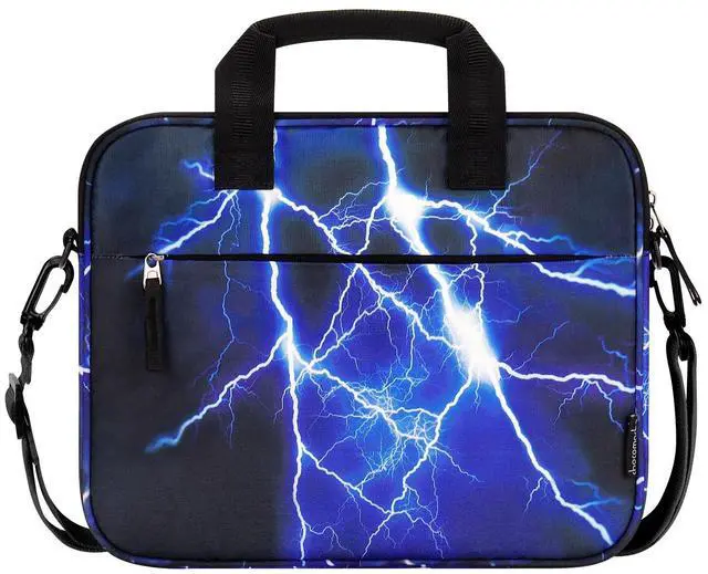 Main image of Choco Mocha Kids Tablet Sleeve Bag for Boys, 12.5 Inch Tablet Carrying Case for Fire 7 8 10 HD 8 10, iPad Bag for Kid, Chromebook, Kindle Kids Edition, Lightning Blue