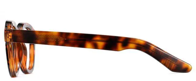 Alt view image 3 of 5 - Cyxus Blue Light Glasses Fashion Round Computer Blue Ray Blocking Glasses Tr90 Frame Anti Glare Strain For Men Women 8553 Tortoiseshell