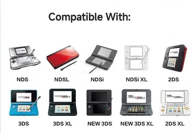 Alt view image 5 of 5 - CEZLTONSH [(2025 Newest)]  520 in 1 Super Combo Retro Cartridge Compilation Card Compatible with DS DSI 2DS 3DS DSIXL New 2DSXL New 3DSXL