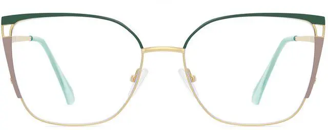 Alt view image 2 of 5 - Cyxus Blue Light Blocking Glasses for Women Computer Glasses Relieve Eye Fatigue for Computer Screens 8170 (Green)
