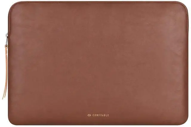 Main image of Comfyable Tablet Sleeve Compatible with iPad Air 13 inch M3 2025, iPad Pro 13" M4 2024 with Magic Keyboard & Pencil Holder - PU Leather Bag Slim Protective Cover Case - Brown