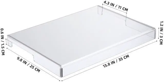 Alt view image 3 of 5 - DOITOOL Clear Acrylic Keyboard Cover Protector, 14 in Laptop Keyboard Cover Mechanical Keyboard Cover Laptop Protector Cats from Touching Keyboard,13.8x9.8x0.6in