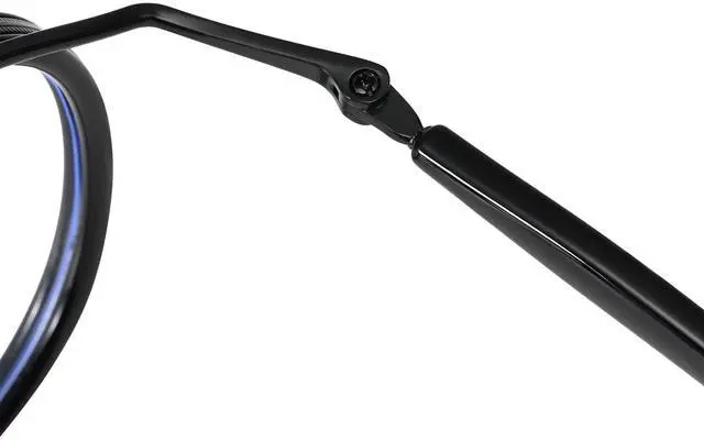 Alt view image 4 of 5 - Dollger Blue Light Blocking Glasses for Man Steam Punk Style, oversize Retro Men Round Frame Computer BlueLight Glasses