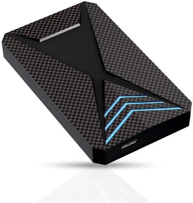 Main image of 1TB External Hard Drive Portable USB 3.0 External HDD with RGB Light  High-Speed Data Transfer Data Storage Drive Compatible with PS3, PS4, Desktop, Laptop, Gaming Consoles, and More