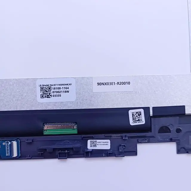 Alt view image 5 of 5 - D-KXCPELE Screen Replacement for Asus Chromebook 11.6 CR1100CKA LCD Module Display Touch Screen Digitizer Assembly w/Bezel 90NX03E1-R20010