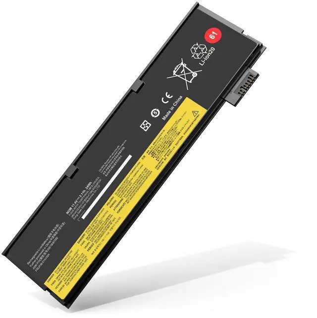 Main image of SLE-TECH 01AV423 61 11.4V 24WH SB10K97580 Laptop Battery Replacement for Lenovo ThinkPad T470 T480 T570 T580 A475 A485 P51S P52S 4X50M08810 01AV424 01AV452 SB10K97579 SB10K97580 SB10K97581 SB10K97597