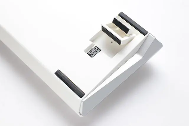 Alt view image 3 of 5 - Ducky One 3 White 65% Mechanical Keyboard: Quack Mechanics Dampening, Hot-Swappable Cherry Black Switches, High-Density PBT Doubleshot Keycaps, RGB, US, White