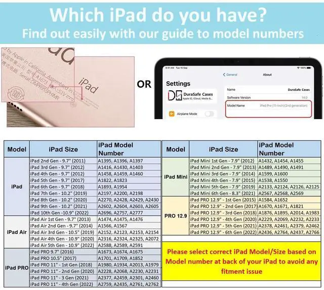 Alt view image 2 of 5 - DuraSafe Cases for iPad 6th Gen 9.7" 2018 Silicone Cover A1893 A1954 MRJN2LL/A MR7G2LL/A MR7F2LL/A MRJP2LL/A MR7K2LL/A MR7J2LL/A MRM52LL/A MR702LL/A MR6Y2LL/A MRM82LL/A MR7D2LL/A MR7C2LL/A Pink