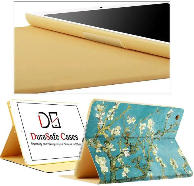 Alt view image 5 of 5 - DuraSafe Cases for iPad 8.3 Inch Mini 6th [ Mini 2021 6 Gen ] A2567 A2568 A2569 MK7M3LL/A MLWL3LL/A MK7R3LL/A MK7P3LL/A MK7T3LL/A MK7X3LL/A Printed Smart PU Leather Flip Folio Book Cover - Blossom