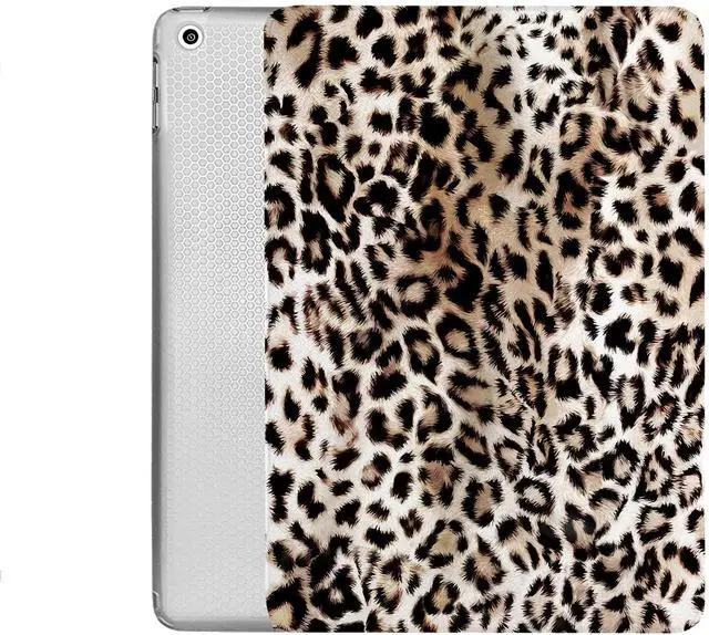 Main image of DuraSafe Cases iPad PRO 11 2nd 2020 [ PRO 11 Inch 2 Generation ] MY232LL/A MY252LL/A MY332LL/A MY342LL/A Trifold Printed Slim Adjustable Stand Feature Case with TPU Heat Dissipation Back - Leopard