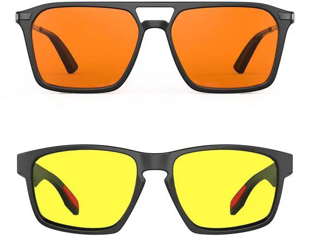 Main image of Goiteia Blue Light Gaming Glasses for Esports Player, Blue Light Gaming Glasses Computer Glasses for Better Sleep/Eyes Strain/Light Sensitive