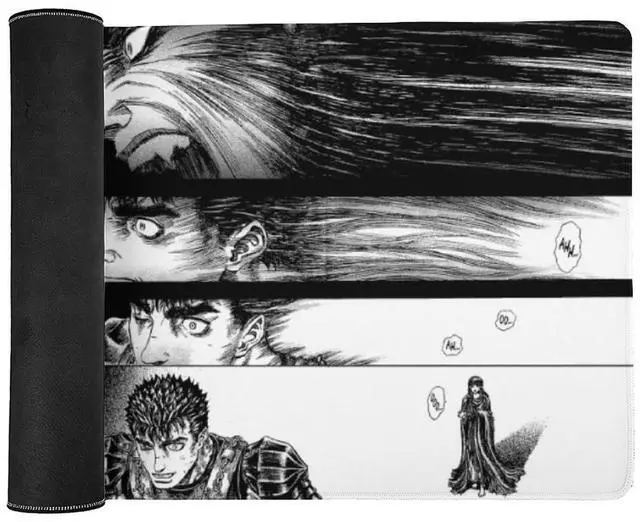 Alt view image 4 of 5 - Generic BER-serk Mousepad Anime Mouse Pad 16x35 Inch Manga Gaming Mouse Pad XL Guts Mouse Pads for Desk