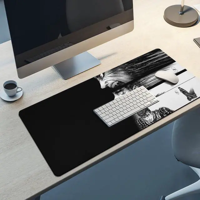 Alt view image 5 of 5 - Generic BER-serk Mousepad Anime Mouse Pad 16x35 Inch Manga Gaming Mouse Pad XL Guts Mouse Pads for Desk