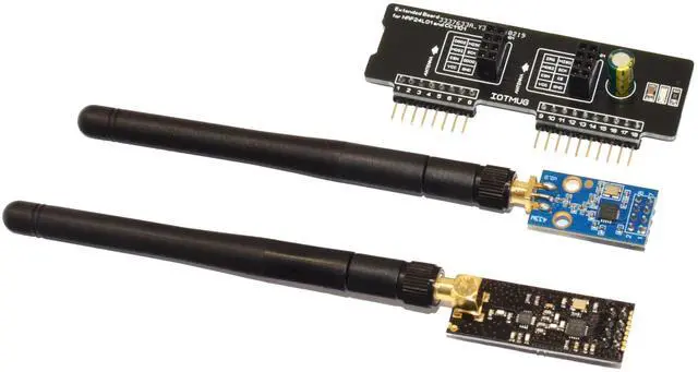 Main image of Multiboard For Flipper Zero Double Radio Module 2in1 NRF24L01 CC1101 With Flipper Hub To Swap Components
