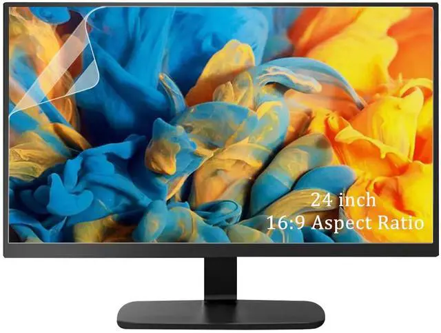 Main image of 2 Pack 24" Anti Glare Screen Protector for 24-inch 16:9 Widescreen Desktop PC LED Monitor, 24-inch Sceptre/LG/Dell/HP/Acer/ViewSonic/ASUS/Aoc/Samsung Widescreen Monitor Matte Screen Protector