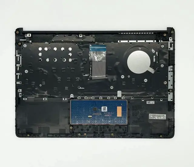 Alt view image 2 of 5 - Replacement Upper Case Palmrest for HP 14Z-DK 14-DK 14-CF 14S-CF 14-DF Series Laptop Non-Backlit Keyboard Assembly Top Cover Touchpad L24818-001 Gray