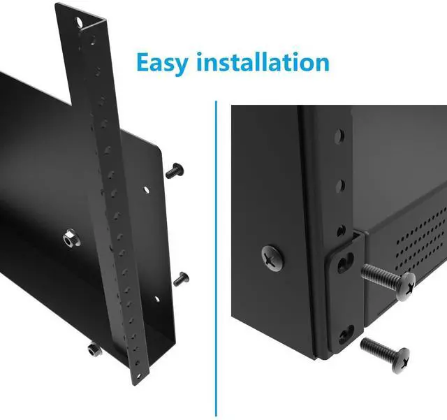 Alt view image 5 of 5 - JINGCHENGMEI 6U Wall Mount Network Rack-14 inches Deep for 19" Patch Panel, Server and IT Equipment (6U)