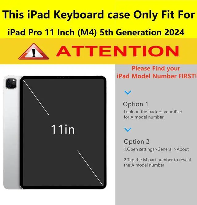 Alt view image 2 of 5 - KcoxdCn Slim Candy Colors Keyboard Case Compatible with iPad Pro 11 Inch (M4) (5th Gen) 2024 Released with S Pen Holder, Mutil Angles Stand Cover Detachable Wireless Keyboard (Mint)
