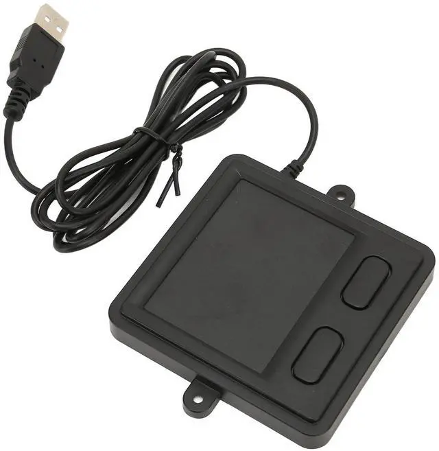 Main image of KIMISS Wired USB Touchpad, Portable Multifunctional High Sensitivity 2- Design Mouse, Universal LaptopDesktop Trackpad for Home and Office Applications, Compatible with