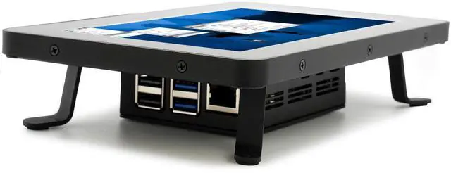 Main image of KKSB Case for Raspberry Pi 5 Touch Display 2 - Desktop Orientation