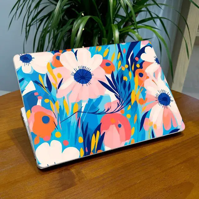 Alt view image 4 of 5 - Lepeoac Case for MacBook Air 15 Inch 2025 2024 2023 Release M4 A3241 M3 A3114 M2 A2941, Hard Shell with Screen Protector & Keyboard Cover, Compatible with Touch ID, Ornament