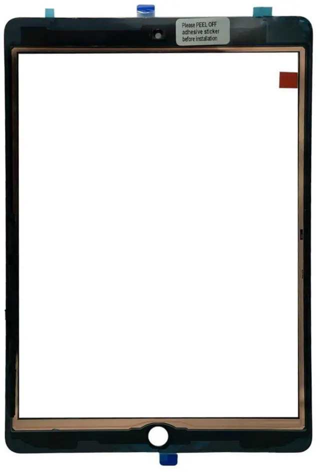 Alt view image 3 of 5 - MMOBIEL Digitizer Screen Replacement Compatible with iPad 9 - Front Glass Touch - 10.2 inch - 2021 - Incl. Toolkit - Black