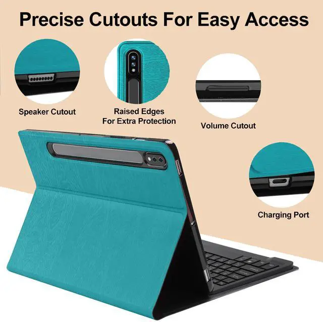 Alt view image 5 of 5 - OYOSUOGG Keyboard Case for Galaxy Tab S9 11 inch