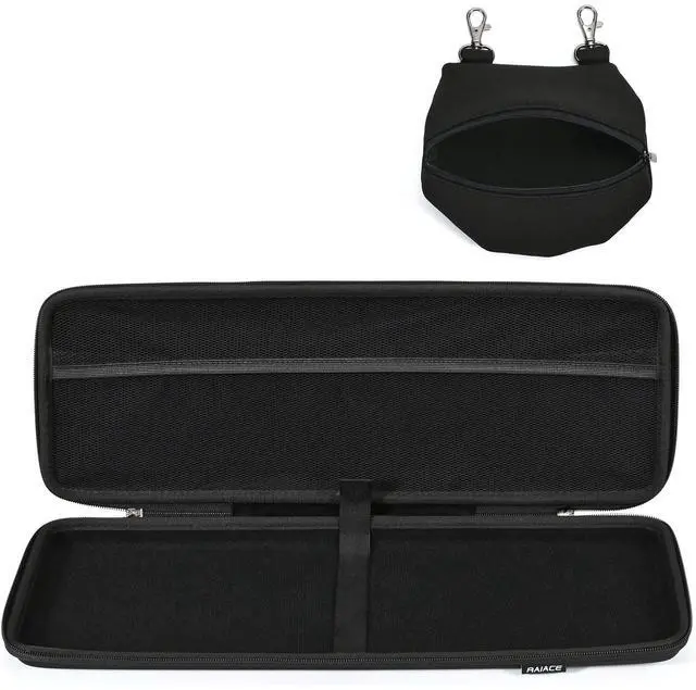 Alt view image 5 of 5 - RAIACE Hard Storage Case Compatible with Logitech MX Mechanical Wireless Illuminated Performance Keyboard. (Case Only) - Black