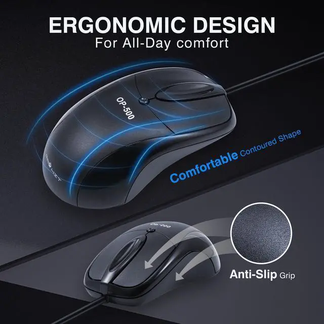 Alt view image 2 of 5 - PAWHITS Industrial RS232 COM Port Mechanical Mouse, 9-Pin Serial Interface for CNC Machines, PLC Control Systems, 1.6M Anti-Interference Cable, 1600DPI, IP54 Dustproof (Black)