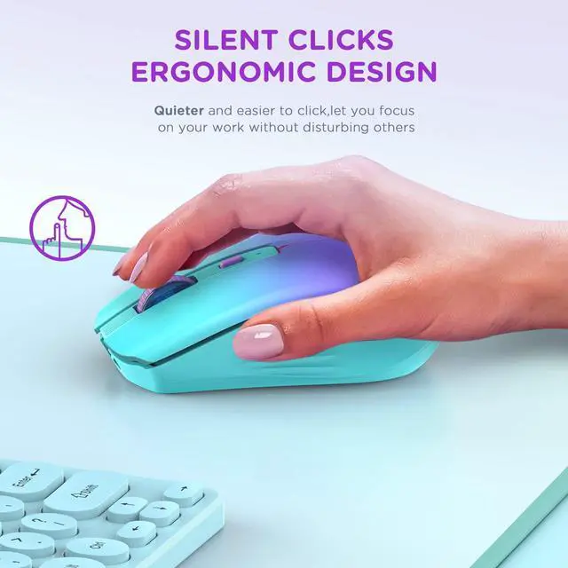 Alt view image 3 of 5 - RAPIQUE Bluetooth Wireless Mouse