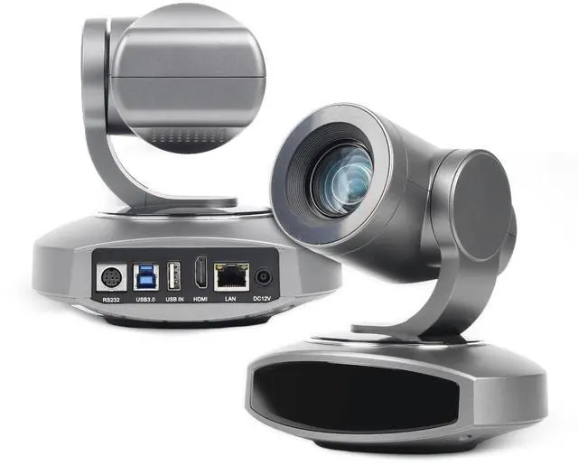 Main image of RGBlink 4K PTZ Camera HDMI, AI Auto-Tracking, 10X Optical Zoom, USB3.0 LAN HDMI PTZ Camera for Church Worship Education Conference Events, RGB10X-UUAI-BKReal 4K Output