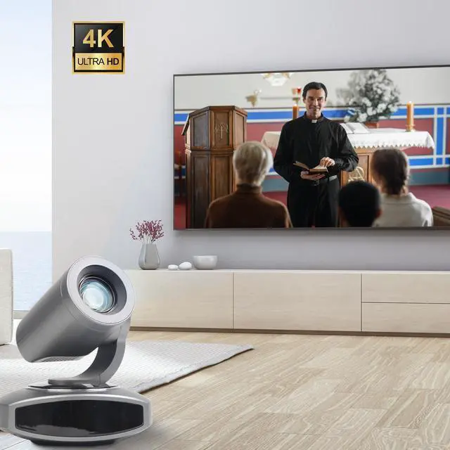 Alt view image 5 of 5 - RGBlink 4K PTZ Camera HDMI, AI Auto-Tracking, 10X Optical Zoom, USB3.0 LAN HDMI PTZ Camera for Church Worship Education Conference Events, RGB10X-UUAI-BKReal 4K Output