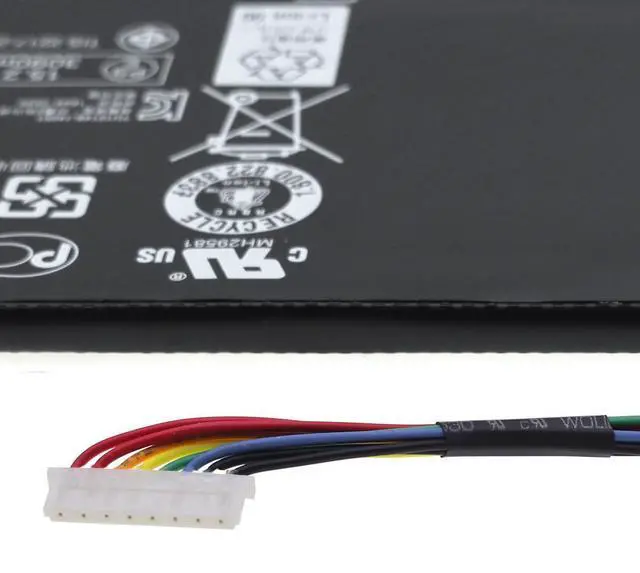 Alt view image 4 of 5 - Tanch AC14B8K Battery Replacement for Aspire R5-471T R5-571T R5-571TG R5-571TG-7229 R7-371T N15W5 CB5-571 CB3-531 Swift 3 SF314-51 15.2V 3220mAh 48Wh
