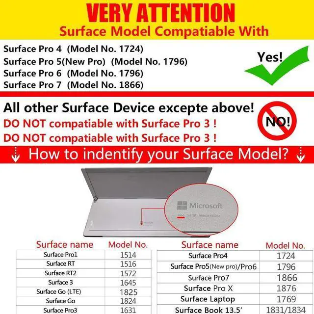 Alt view image 3 of 5 - xisiciao Protective case for Surface Pro 7/7+ / 6/5 / 4 with Pen Holder, Multiple Angle Polyester Slim Light Shell Cover, Compatible with Type Cover Keyboard (12.3", Gray)