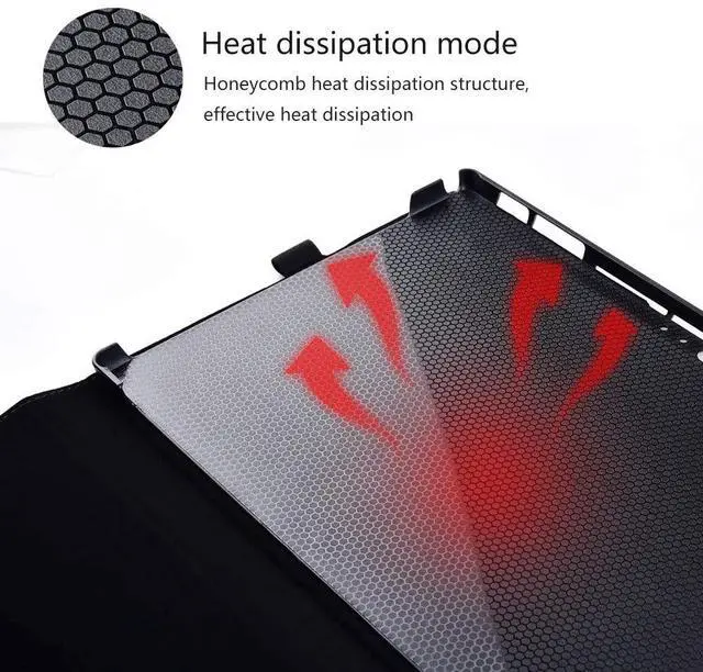 Alt view image 5 of 5 - xisiciao Protective case for Surface Pro 7/7+ / 6/5 / 4 with Pen Holder, Multiple Angle Polyester Slim Light Shell Cover, Compatible with Type Cover Keyboard (12.3", Gray)