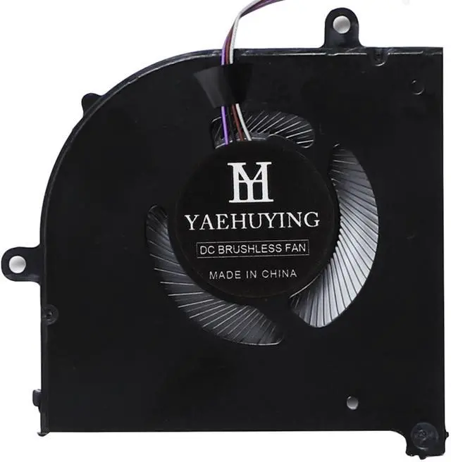 Alt view image 3 of 5 - YAEHUYING CPU+GPU Cooling Fan Replacement for MSI GS75 P75 WS75 MS-17G1 MS-17G2 MS-17G3 17G1-CPU MS-17G1-G-CW P/N: BS5005HS-U3I BS5005HS-U3J, Upgrad Fan Blades to 242