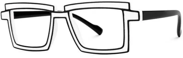 Alt view image 2 of 5 - Zeelool Rectangle Glasses Stylish Eyewear for Women Blue Light Blocking Glasses Anti Eyestrain Glasses ZJGP094654-05 White